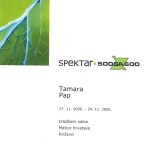 Tamara Pap, 2006.
